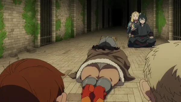 senchi en mode voyou devans marcille et isutzumi