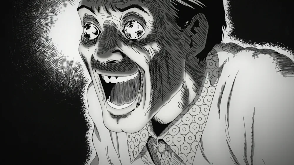 Le père quand il voit une spirale- Uzumaki episode 01